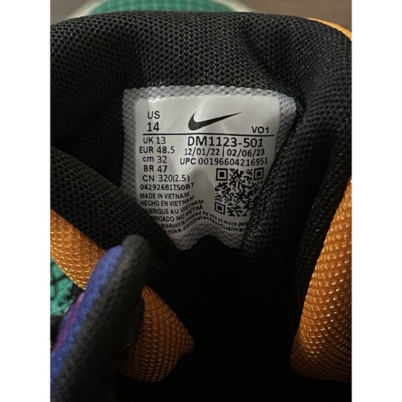 Men\'s Lebron “King” James Witness VII Shoes Multicolored Size 14M DM1123 501 main image 4
